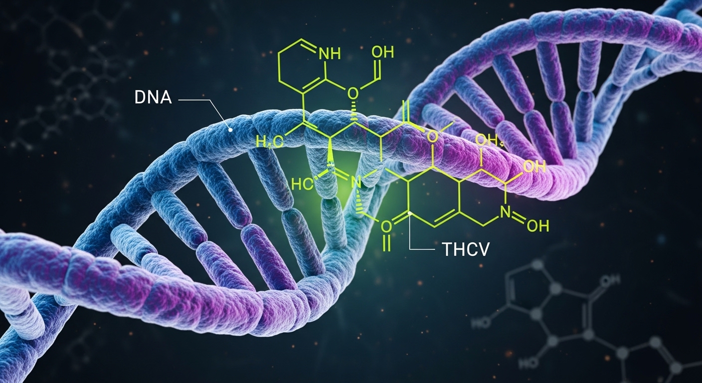 Tetrahidrokannabivarin (THCV): Kenevirin Az Bilinen Molekülünün Kapsamlı Analizi ve Terapötik Potansiyeli 1 Tetrahidrokannabivarin (THCV)